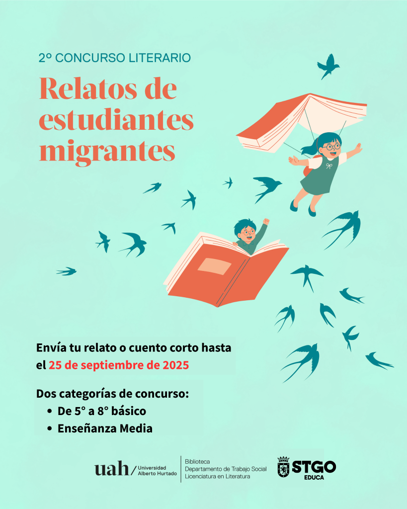 Segundo Concurso de Relatos de Estudiantes Migrantes.