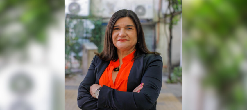 Directora de Educación de Santiago, Pilar Sazo Mendoza.